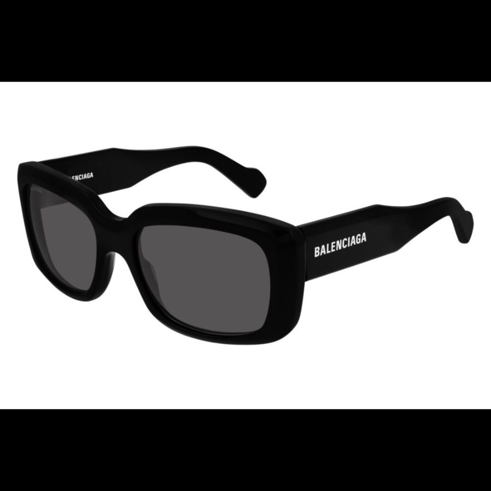 Balenciaga BB0072S Black/Grey (001 A) Sunglasses